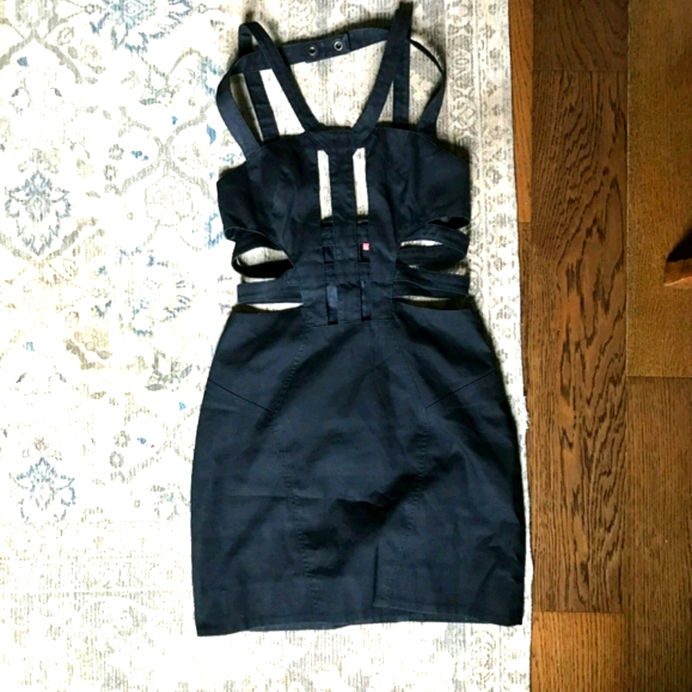 Manning Cartell mini dress with cutouts